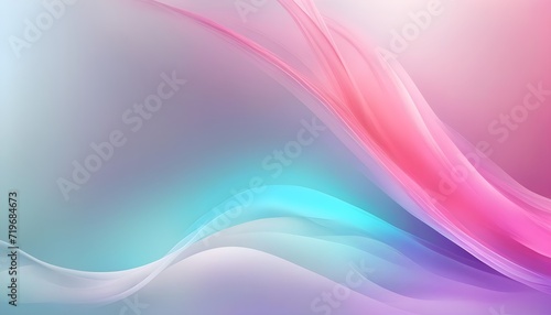 cool colors elegant desktop background wallpaper, minimalist, modern, harmonious, smooth waves, color gradient. © yisby