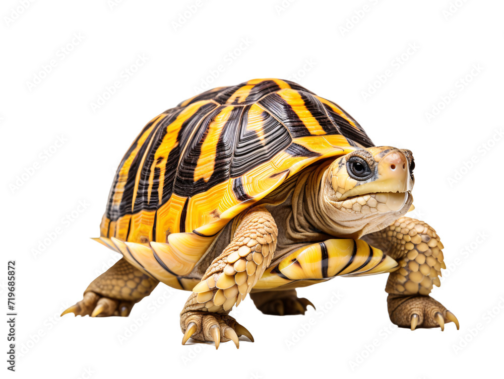 Fototapeta premium a radish with green leaves