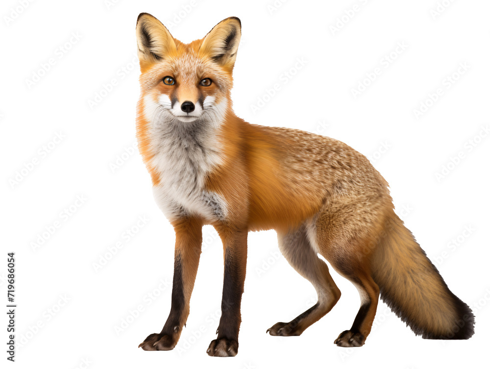 Fototapeta premium a red panda with white ears