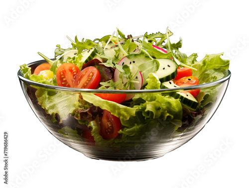 a bowl of salad with tomatoes and onions