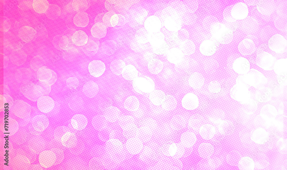 Pink bokeh background perfect for Party, Celebrations, Birthdays, and various design works