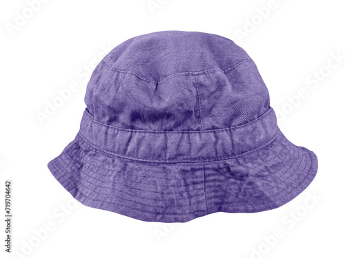 Purple bucket hat PNG transparent