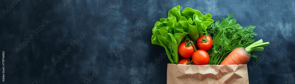 vegetables in a paper bag isolated on background vegetables in a paper bag isolated on background