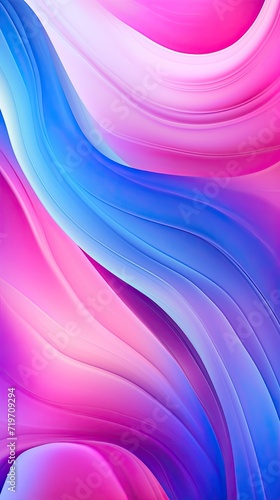Abstract pink purple and blue waves background