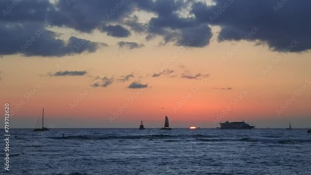 Sunset Kaimana Beach Sunset Kaimana Beach