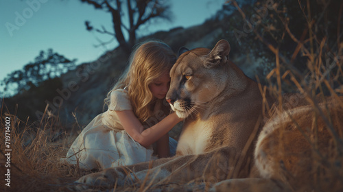 Whispers of the Wild: Girl Meets Mountain Lion