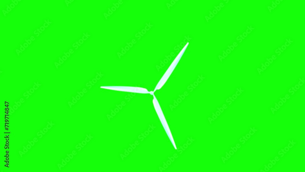 Windmill propeller white. Cartoon white color version whiteboard animation loop. Machine good for ecology subject. Windmill propeller white. Cartoon white color version whiteboard animation loop. Machine good for ecology subject.