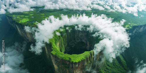 Large white cumulus cloud f...