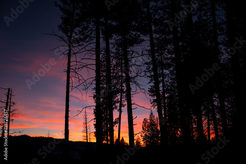 Sunset in Yosemite