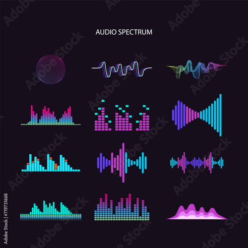 audio spectrum icon