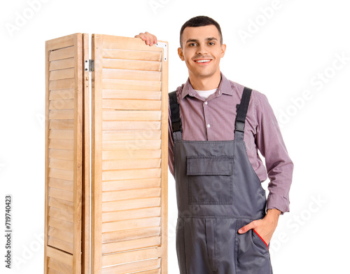 Young loader with folding s...
