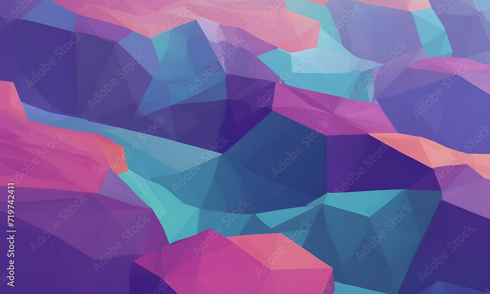 3d illustration Abstract low poly background 3d illustration Abstract low poly background