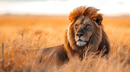 lion in the wild © DigitaArt.Creative
