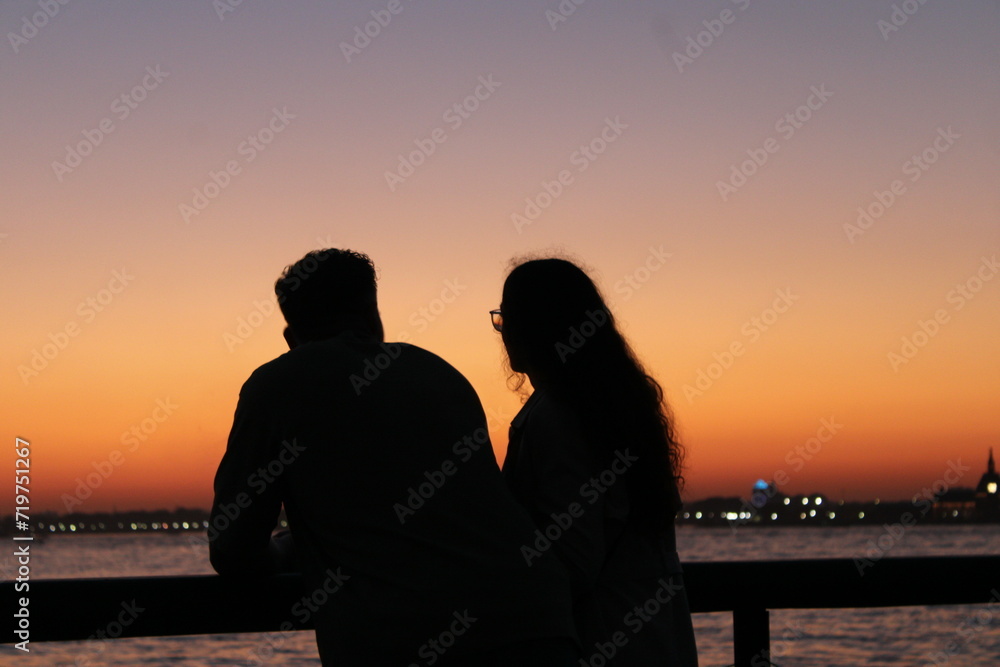 Sunset Couple.