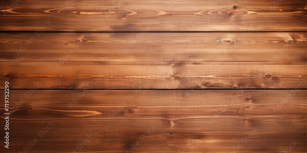 Fototapeta premium Blank wooden surface for showcasing or arranging products.