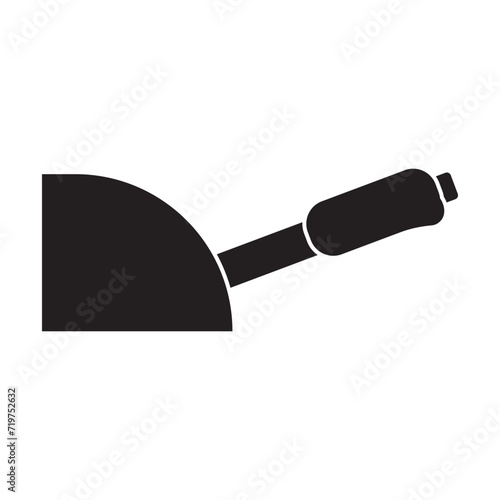 Vector car handbrake icon logo vector design template