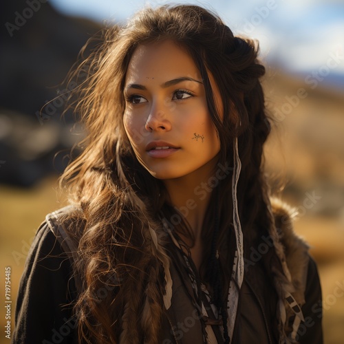Native American Female based of the Lakota-Sioux
