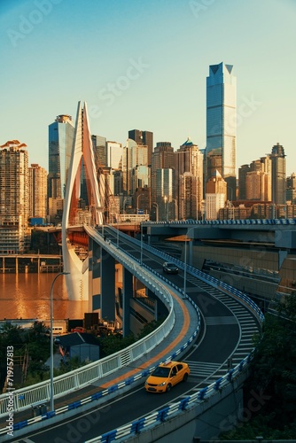 Chongqing bridge photo