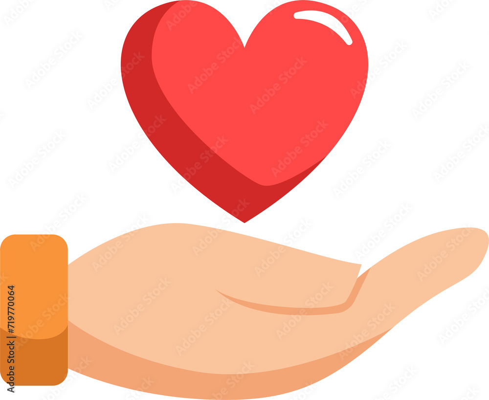 hand holding heart hand holding heart