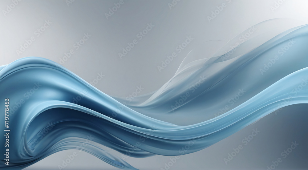Fototapeta premium abstract elegant blue luxury flowing background for business