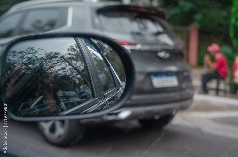 mirror side car mirror side car