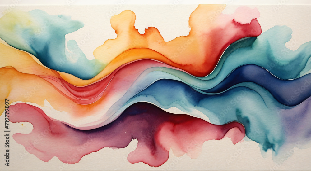 abstract elegant colorful watercolor luxury flowing background for business