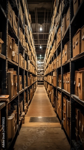 An image of historical archive storage. Emphasizing the need for further resolution and research in certain aspects of the unsolved mystery.
