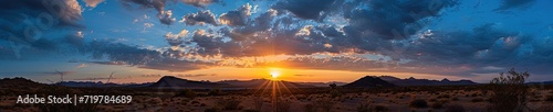 Arizona southwest desert sunset