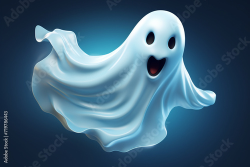 cartoon vector white ghost