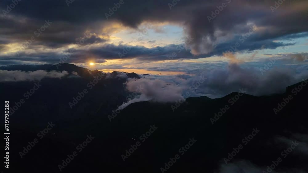 Actoprak mountain pass aerial view evening allure beautiful sunset cloudy sky. Mountain pass Caucasus wonder nature's masterpiece Mountain pass rest spot unspoiled splendor tranquility. Actoprak mountain pass aerial view evening allure beautiful sunset cloudy sky. Mountain pass Caucasus wonder nature's masterpiece Mountain pass rest spot unspoiled splendor tranquility.