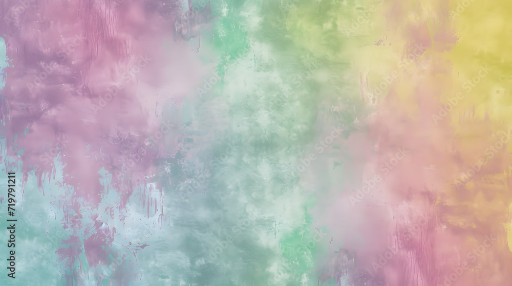 Colorful Abstract Background With Abundant Paint Splatters