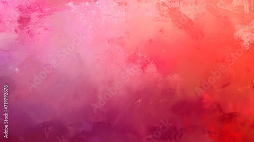 Vibrant Red and Pink Paint Background