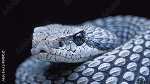 Cobra snake, slithering and dangerous