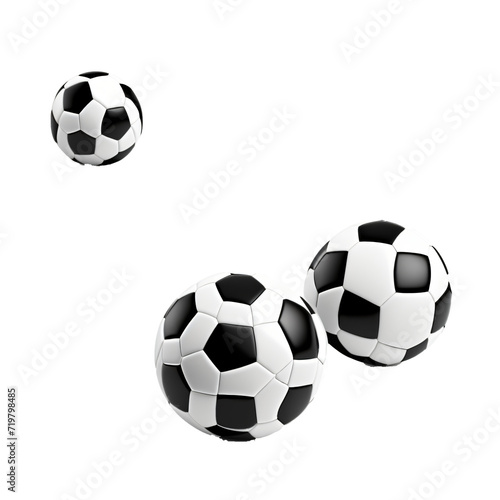 A ball is in the air with a transparent background © DigitalART