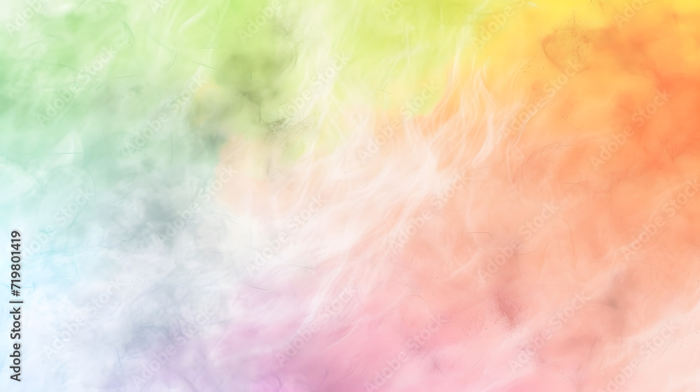 Multicolored Background With Smoke Plumes