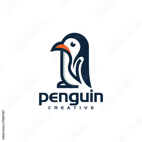 Penguin Logo Vector Design