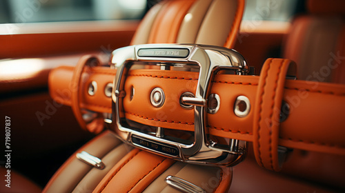 Retro-Style Leather Travel Bag: A Vintage Object for Business or Pleasure, generative AI