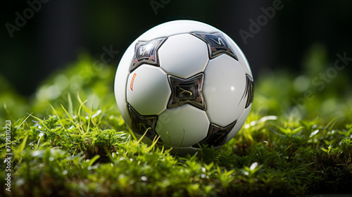 Kick off the excitement on the pitch with a captivating soccer showdown under the open sky!, generative AI