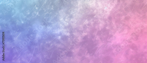Blurry Image of a Pink and Blue Abstract Background