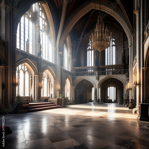 interior of the cathedral 