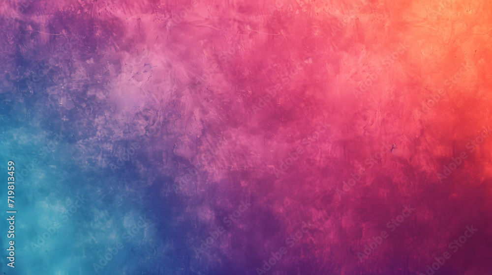 Vibrant Multicolored Background With Blurry Effect