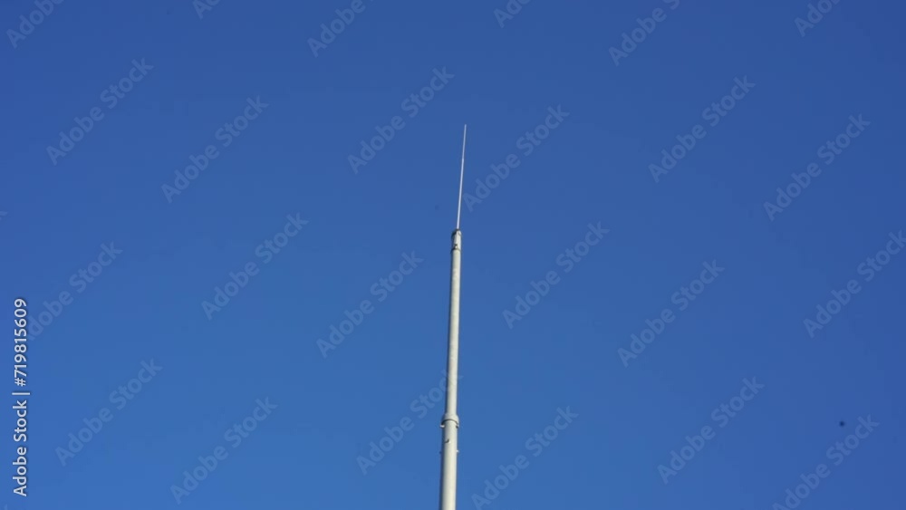 lightning rod on the street. High quality FullHD footage lightning rod on the street. High quality FullHD footage