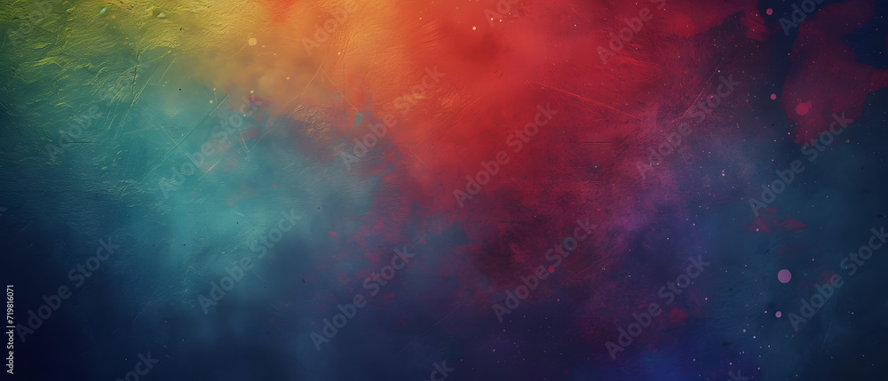Multicolored Background With Black Overlay