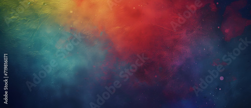 Multicolored Background With Black Overlay