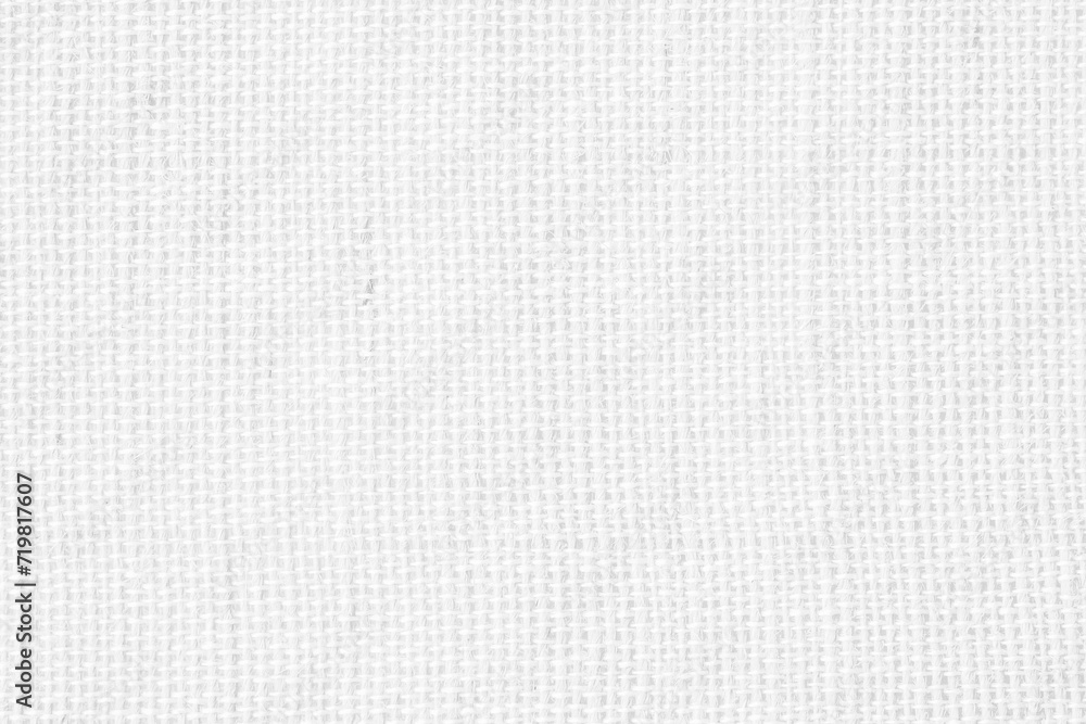 White linen canvas fabric texture background White linen canvas fabric texture background