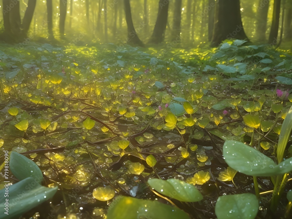 Obraz premium Glowing Forest 