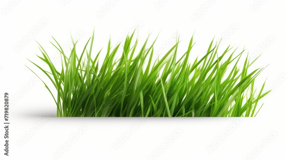 A green grass Fresh on a white isolated transparent background. A green grass Fresh on a white isolated transparent background.