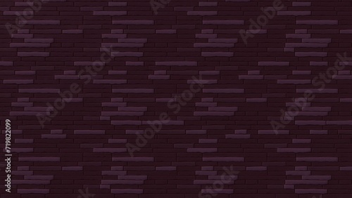 Brick pattern red background