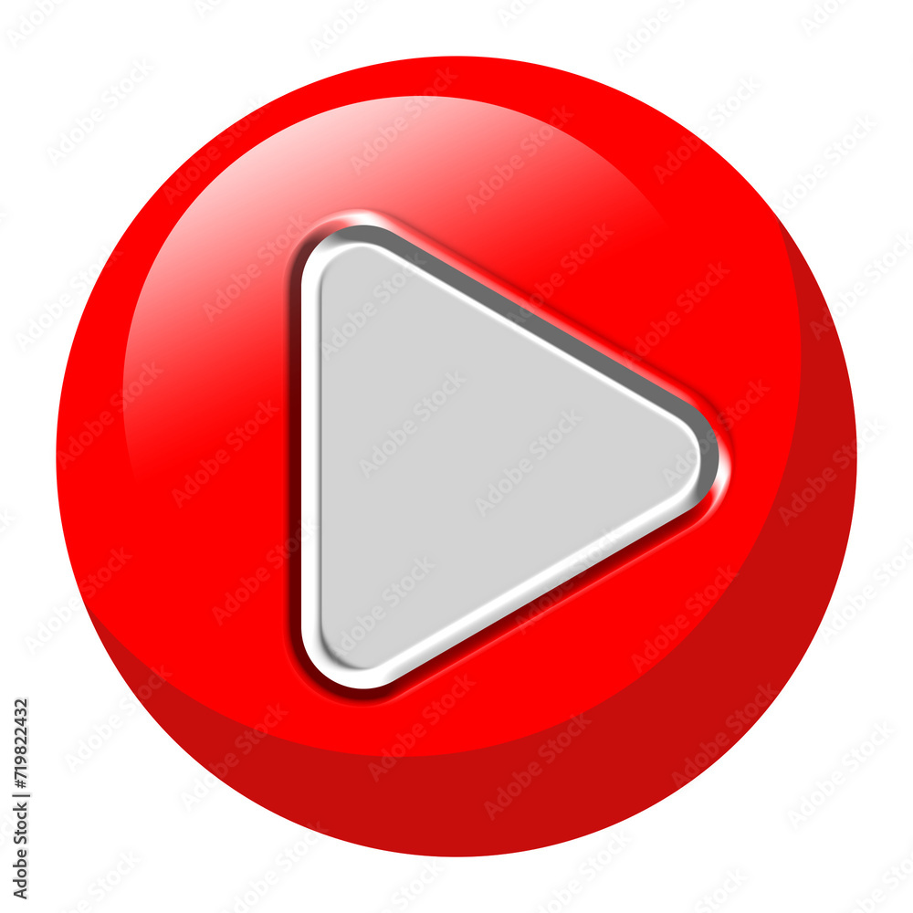 3D Play button icon, multimedia Play Button, start, Sign, logo HD Images 3D Play button icon, multimedia Play Button, start, Sign, logo HD Images