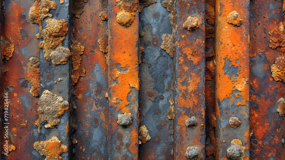 Cast iron harmony the plexus of rusty stripes and patterns on the surface of cast iron, creating an interesting and complex patte Cast iron harmony the plexus of rusty stripes and patterns on the surface of cast iron, creating an interesting and complex patte